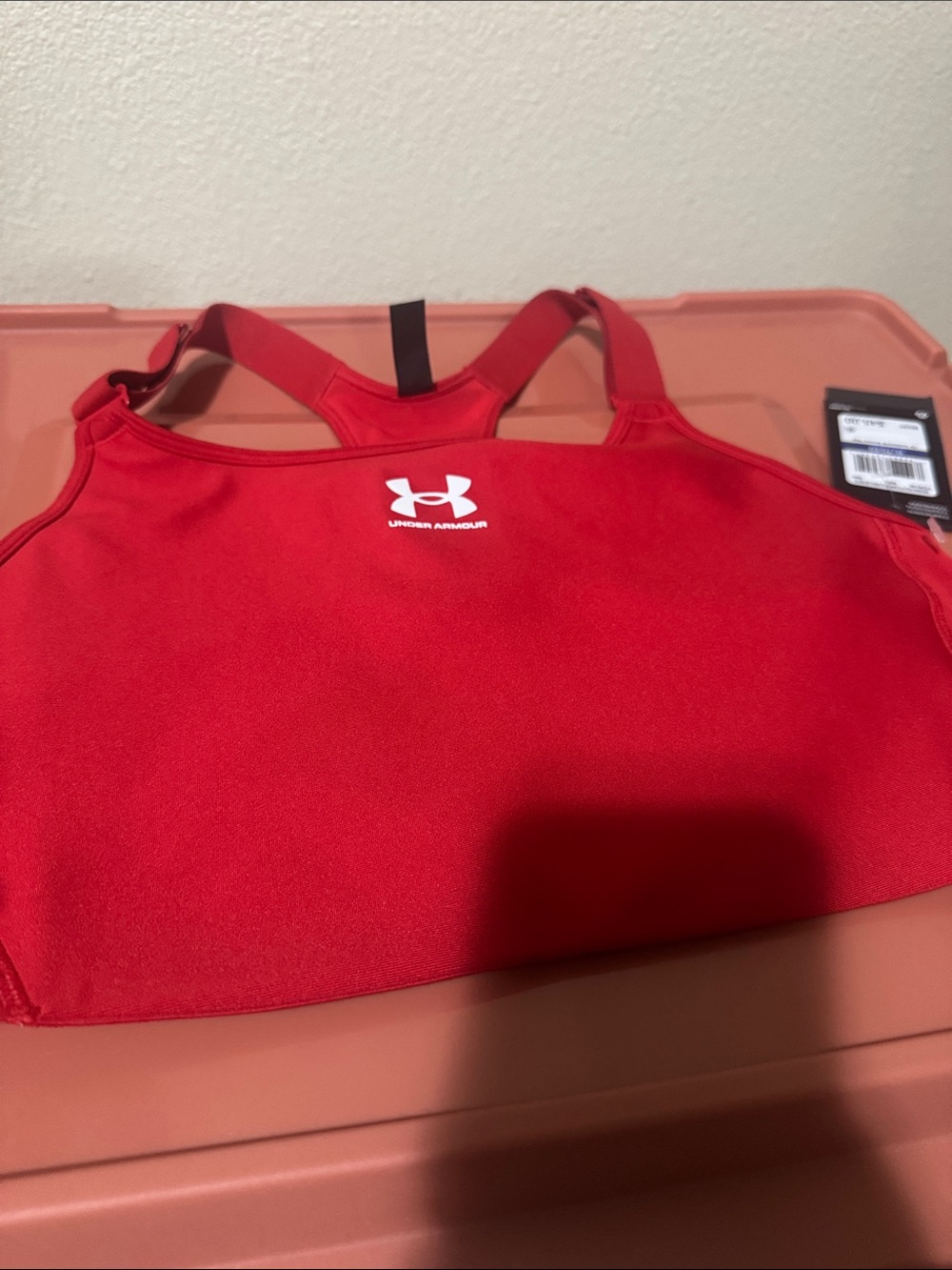Under Armour Red Women Sports Bra